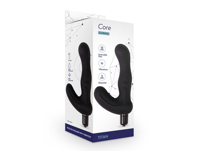 Массажер простаты с вибрацией Titan (10 режимов)