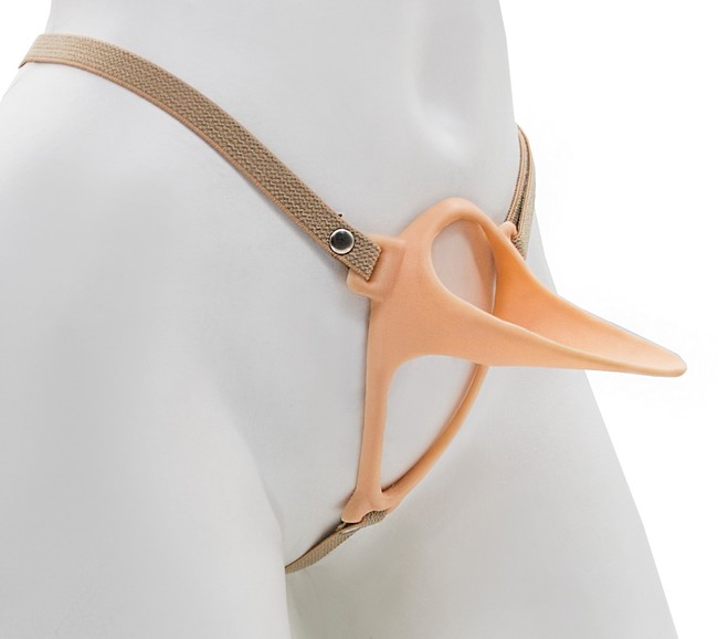 Эректор - полужёсткая поддерживающая "ложечка" с фиксацией