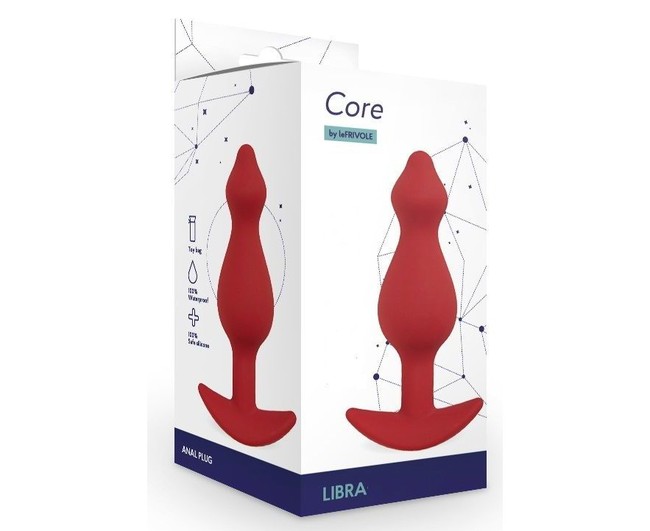 Большая анальная пробка для ношения Libra L
