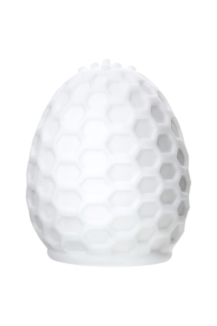 Мастурбатор A-TOYS PUFL, ТРЕ, белый, 6 см, Ø 2,7 см