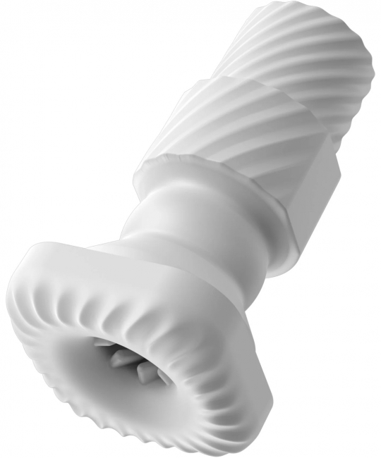 Фрикционный вибромастурбатор с нагревом Rosyland  Game Cup, чёрный