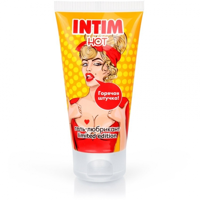 Гель-любрикант INTIM HOT серии LIMITED EDITION 50 г