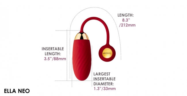 Интерактивная вибропуля Ella Neo/ Без коробки /