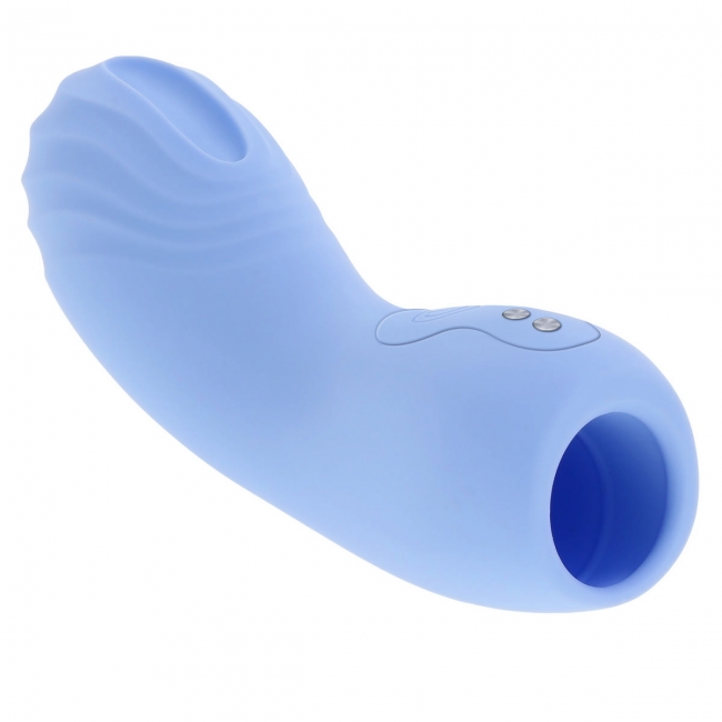 Вибромассажёр рельефный на палец Good Point/ Без коробки /