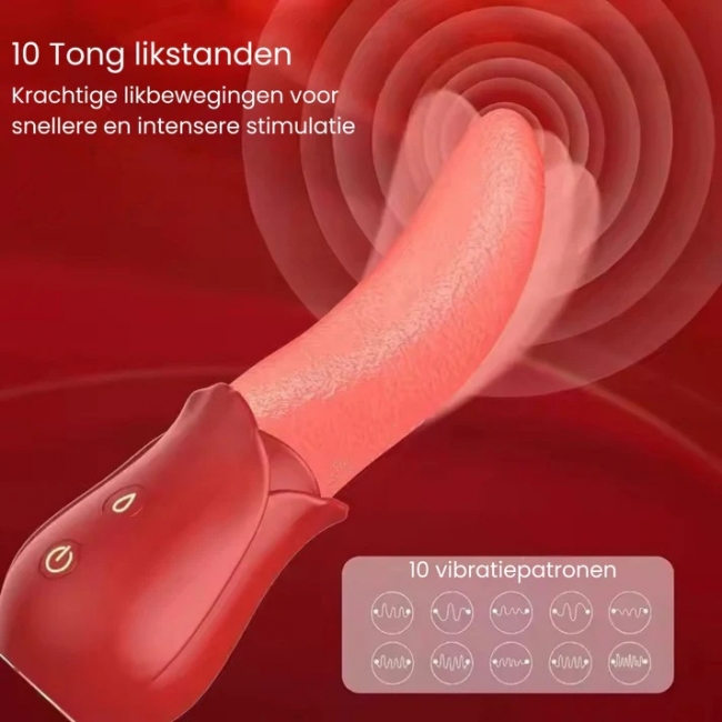 Вибратор язычок ROSYLAND