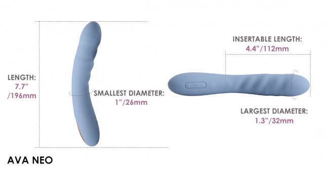 Интерактивный вибромассажер AVA Neo /  Без коробки /