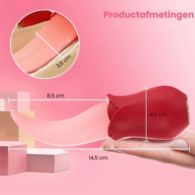 Вибратор язычок ROSYLAND