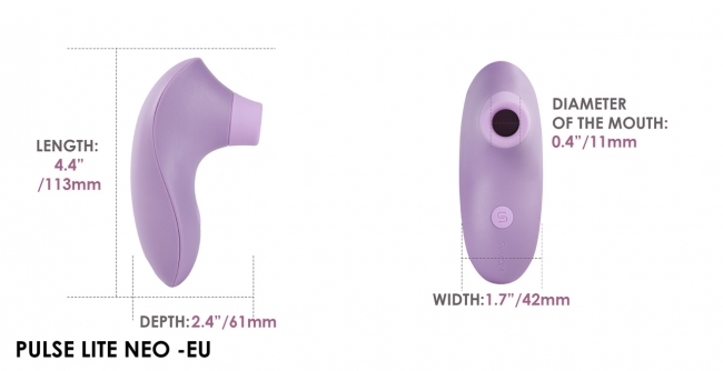 Pulse Lite Neo  мембранно-волновой клиторальный стимулятор /без коробки/