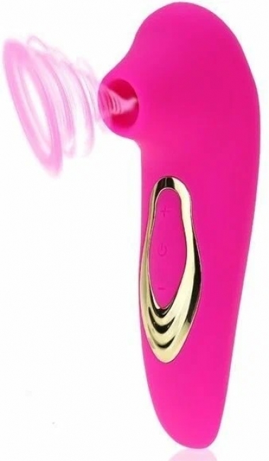 Миниатюрный вакумный стимулятор Rosyland розовый