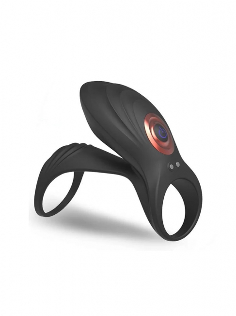 Эрекционная насадка с вибрацией Rosyland Locked Ring