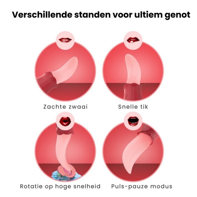 Вибратор язычок ROSYLAND