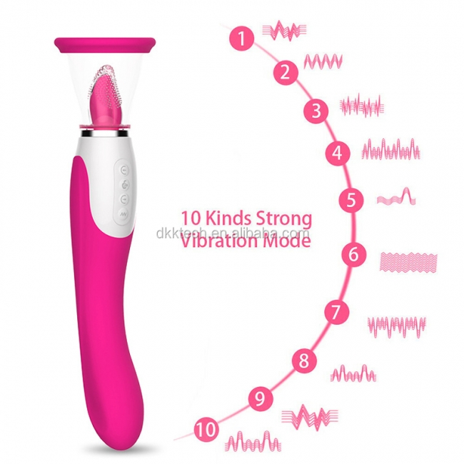 Оростимулятор с имитацией языка — 10 режимов Rosyland