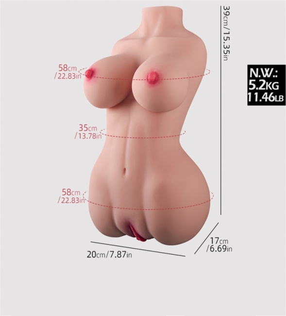 Мастурбатор мини торс Yetta ROSYLAND