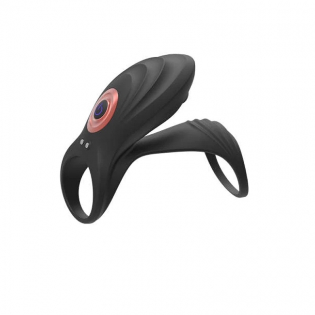 Эрекционная насадка с вибрацией Rosyland Locked Ring