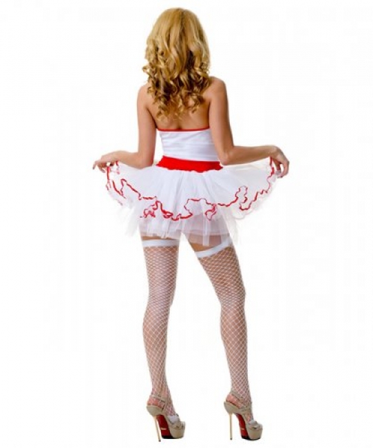 Костюм медсестры с пышной юбкой, SM (42-44)