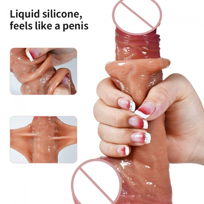 Фаллоимитатор Реалистичный с гибкой кожей