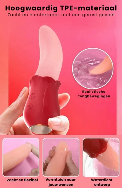 Вибратор язычок ROSYLAND