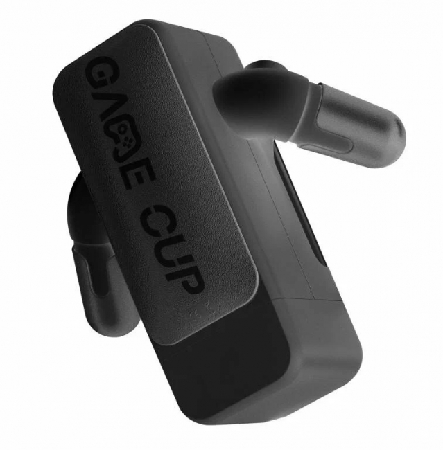 Фрикционный вибромастурбатор с нагревом Rosyland  Game Cup, чёрный