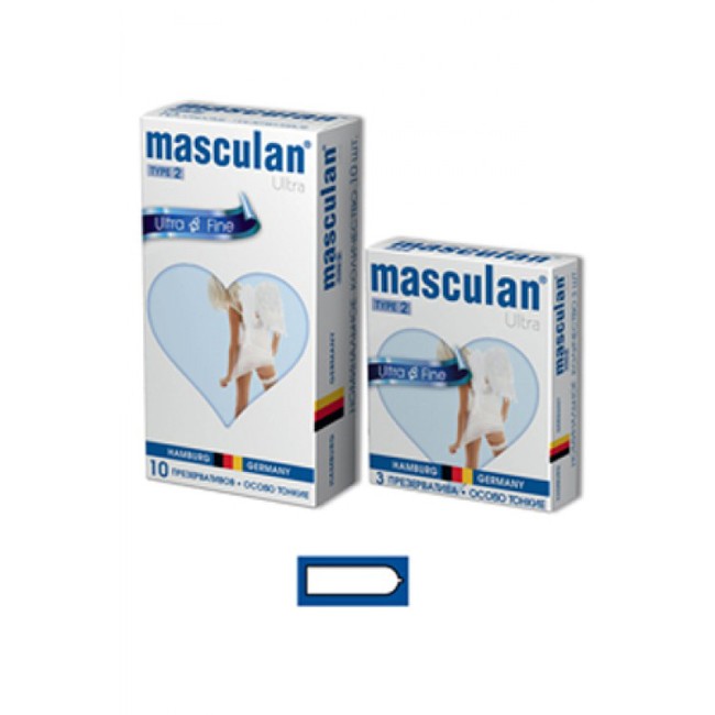 Презервативы Masculan Ultra Fine тип 2 (особо тонкие , 10 шт.)