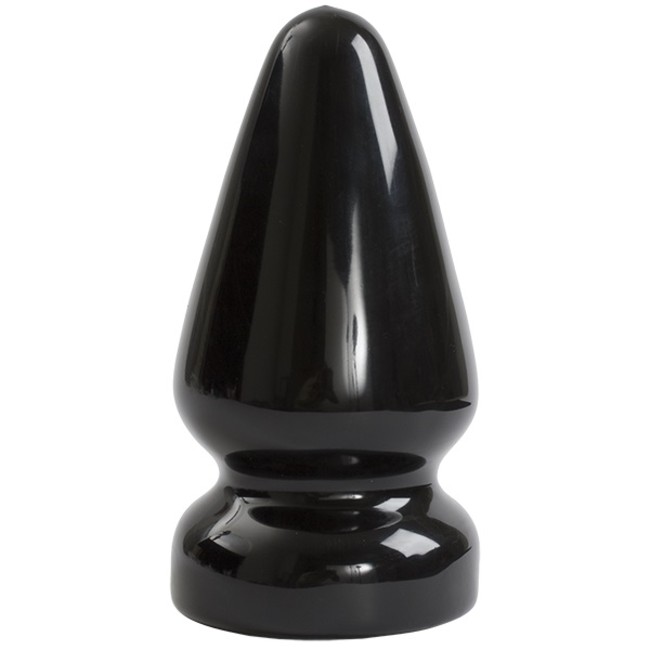 Большая анальная пробка черная Titanmen Tools - Butt Plug - 3.75 Diameter Ass Servant